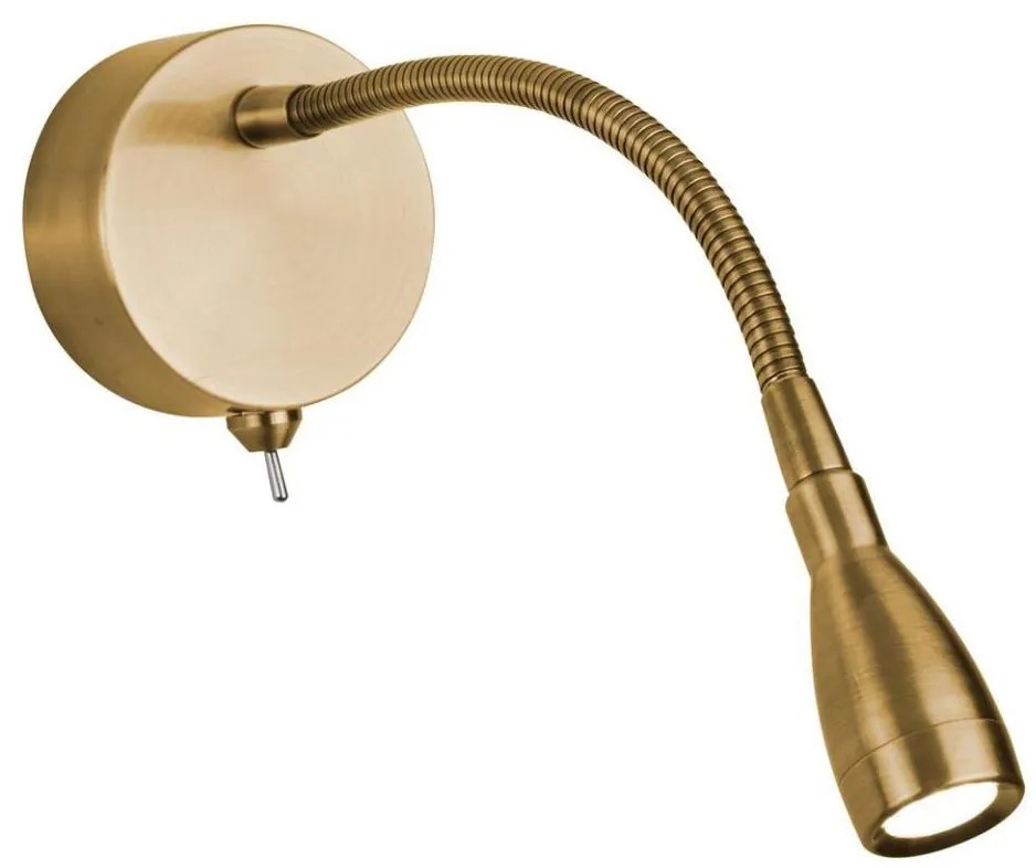 Searchlight 9917SB - LED oprawa ścienna punktowa FLEXY LED/0,8W/230V