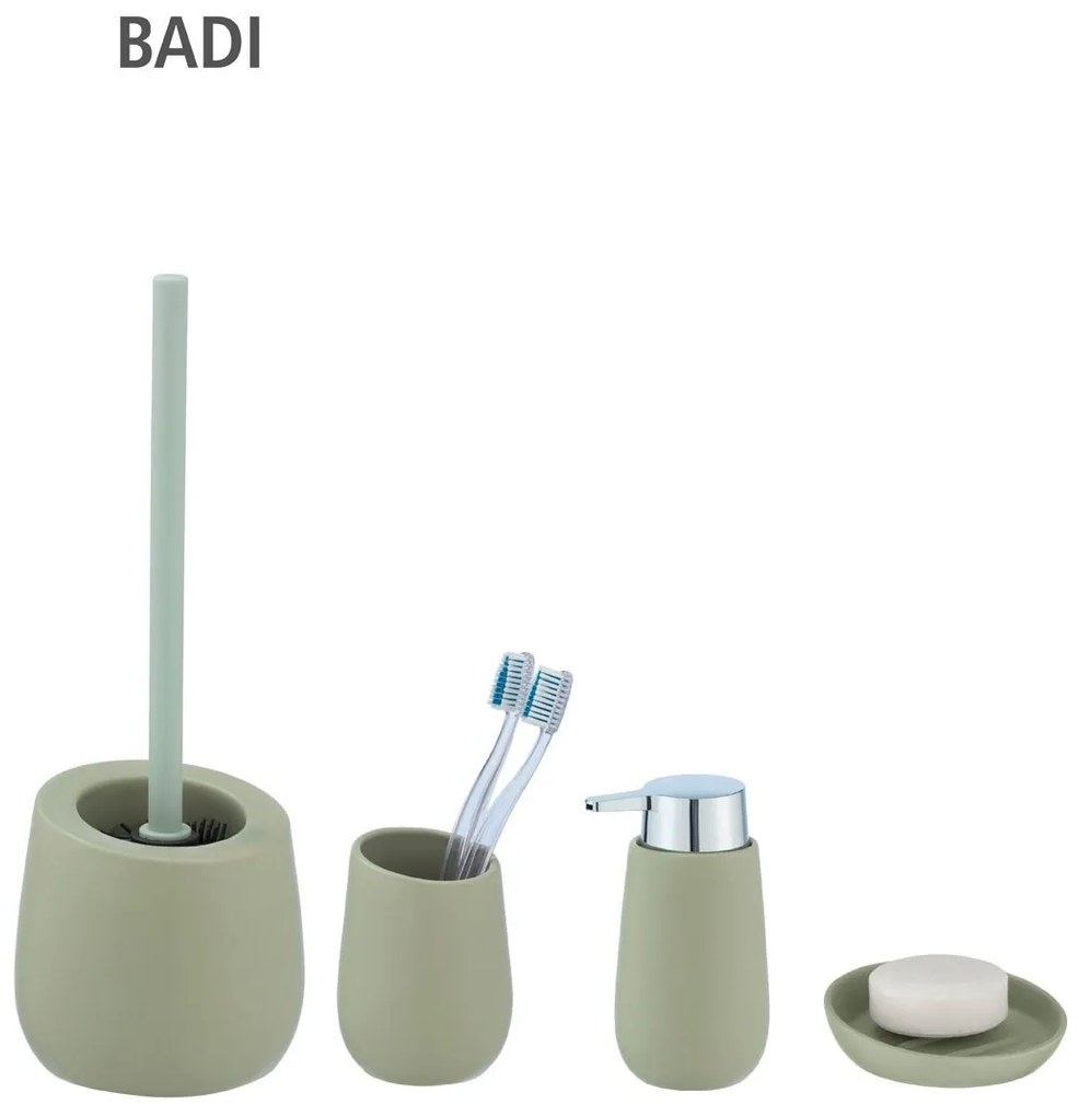 Kubek ceramiczny na szczoteczki BADI, WENKO