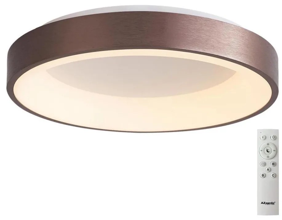 Azzardo AZ4990-LED Santana LED 50W 230V brązowe z DO, ściemnialne