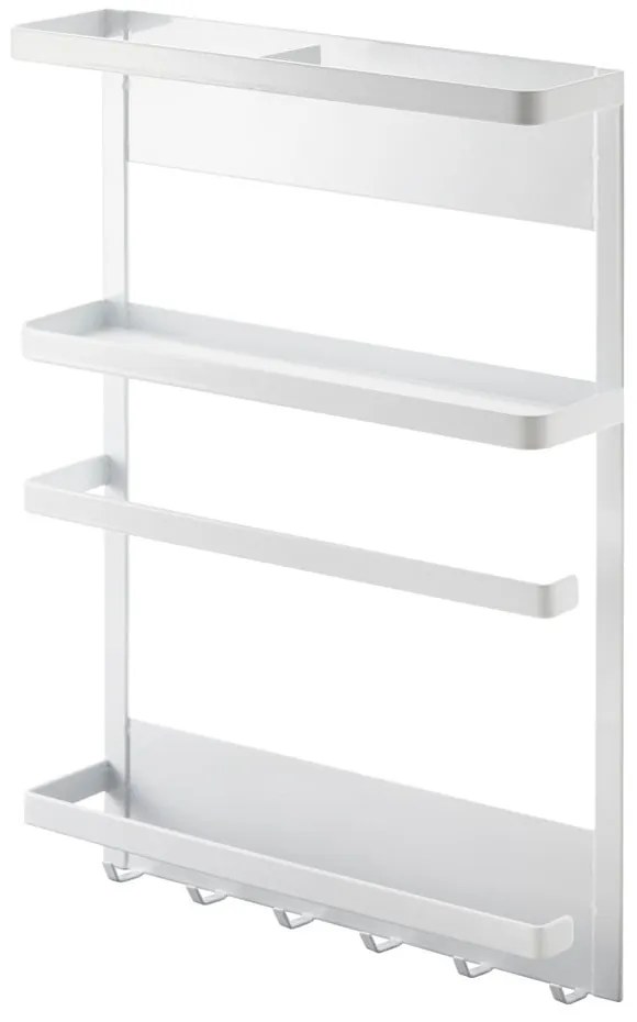 Biała półka magnetyczna YAMAZAKI Tower Magnetic Side Rack
