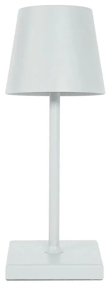 LED Ściemnialna dotykowa lampa stołowa LED/3,5W/5V 5200 mAh IP54 biała