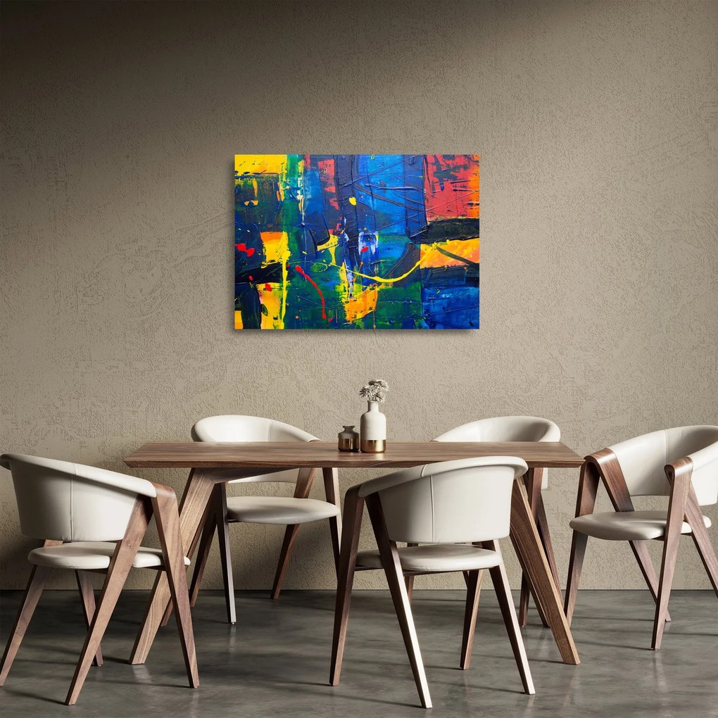 Obraz na szkle - Abstrakcja (70x50 cm)