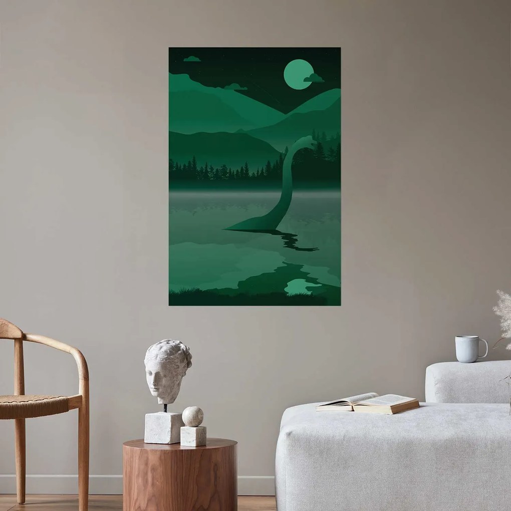Plakat Loch Ness 60x90 cm bez ramy bez marginesu ARTGEIST B