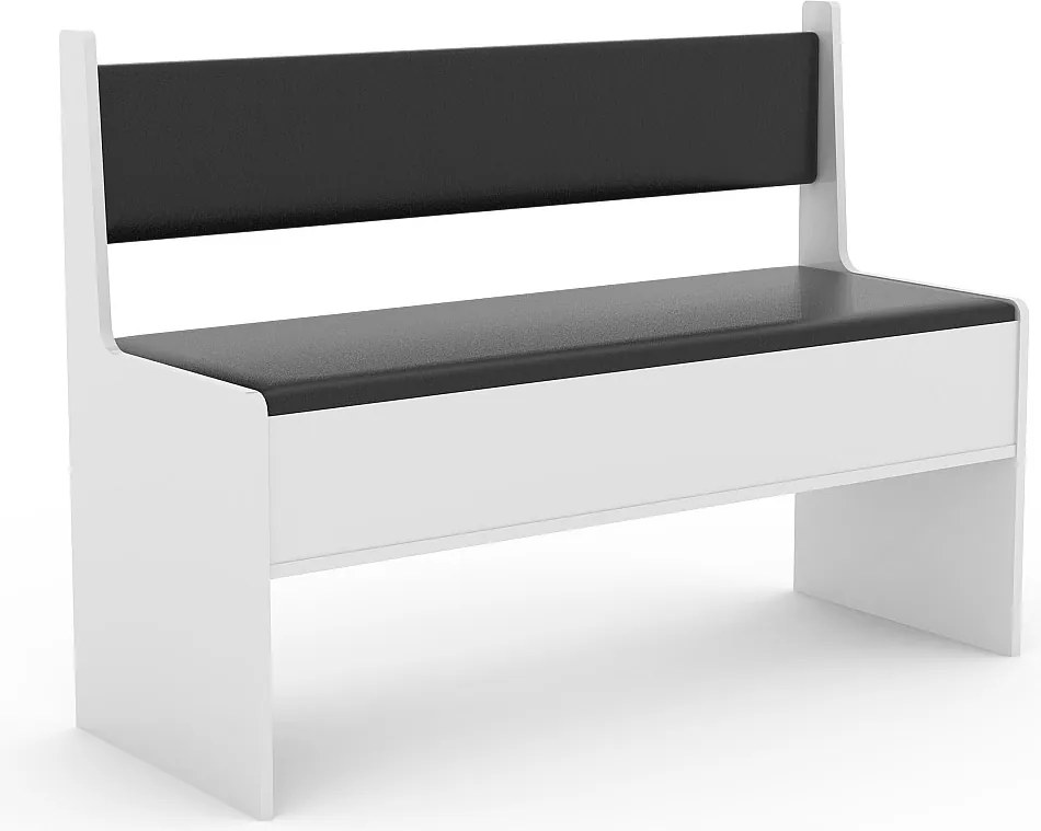 Ławka stołowa narożna z drewna Esal 110 cm