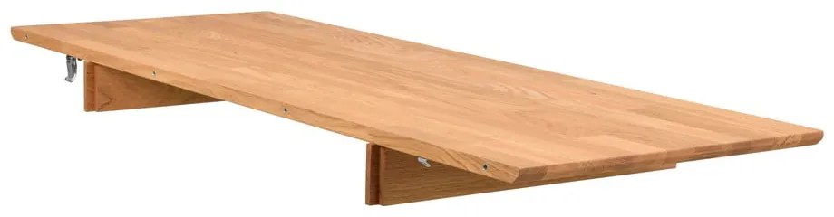 Dodatkowy blat do stołu z litego drewna dębowego 120x45 cm Filippa – Rowico