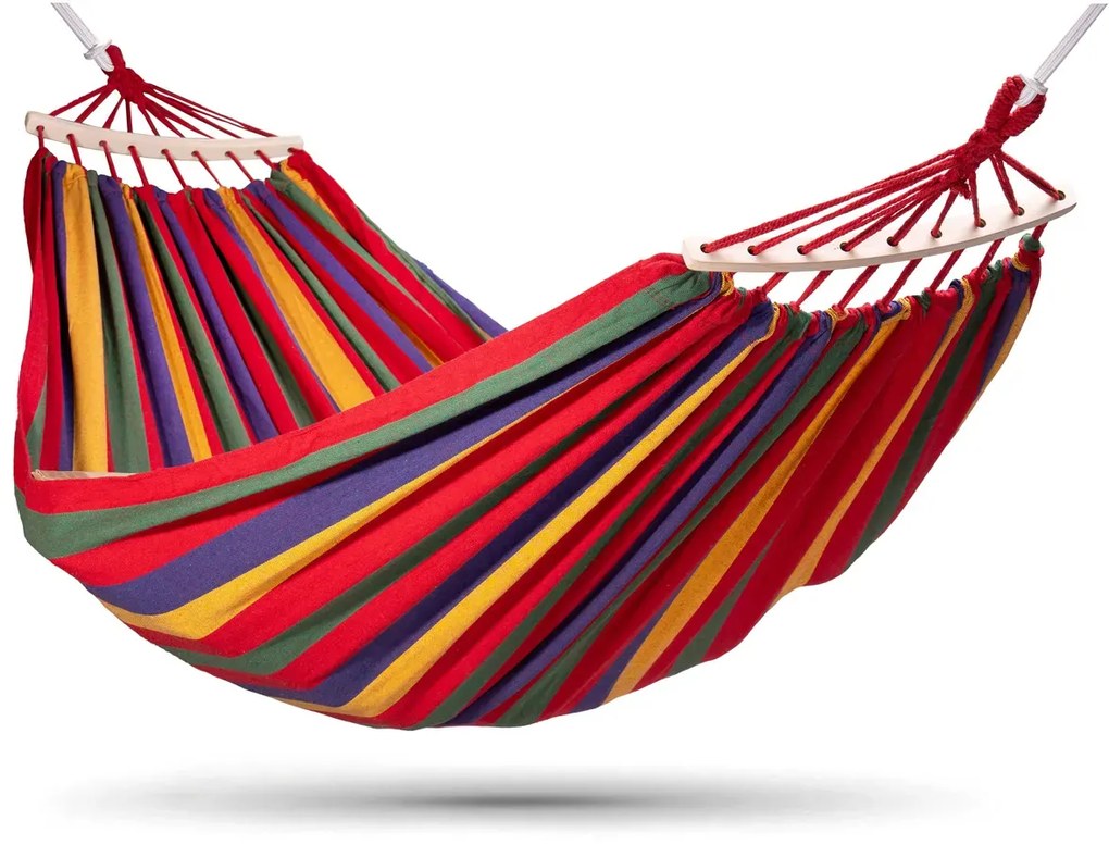 Ogrodowy paski hamak w kolorowe B1-K58