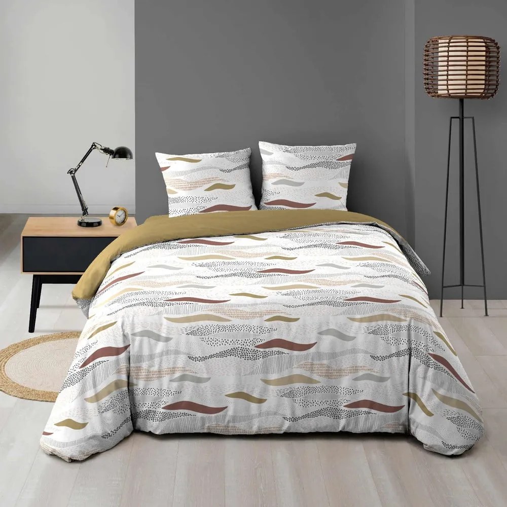 Biała pościel dwuosobowa z mikrowłókna 240x220 cm Zenith – douceur d'intérieur