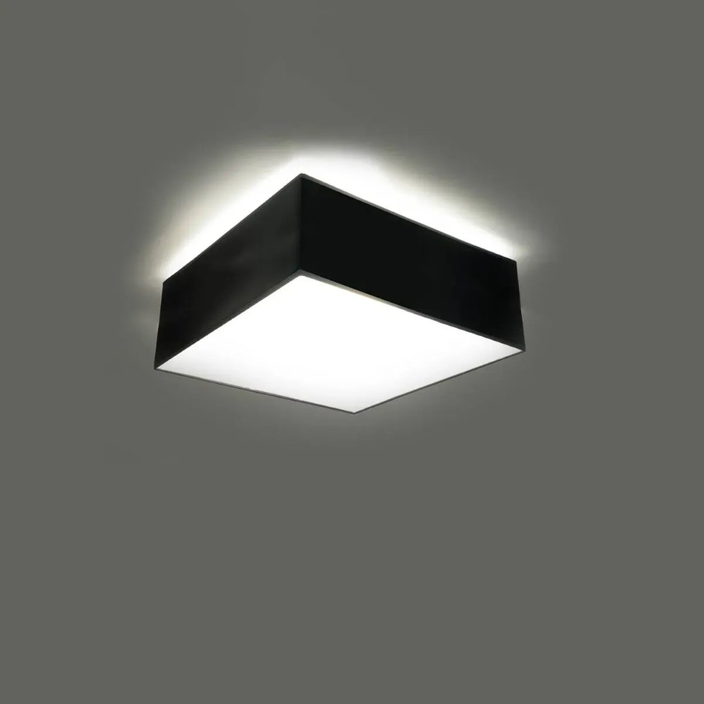 Plafon HORUS 25 czarny SOLLUX LIGHTING