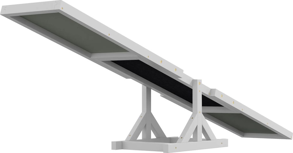 PawHut Wippe dla psów do treningu agilności, antypoślizgowa, do 50 kg, 180 x 30 x 30 cm