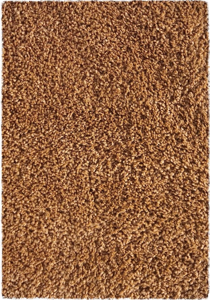 Dywan shaggy Best Cognac 140 cm x 200 cm
