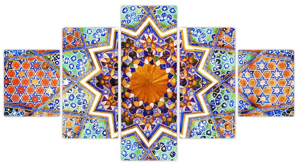 Obraz mozaiki (125x70 cm)