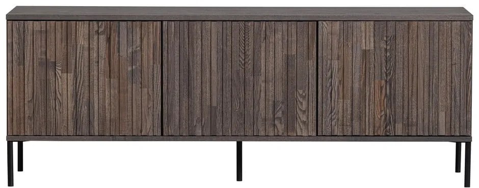 Brązowa szafka pod TV w dekorze jesionu 150x56 cm Gravure – WOOOD