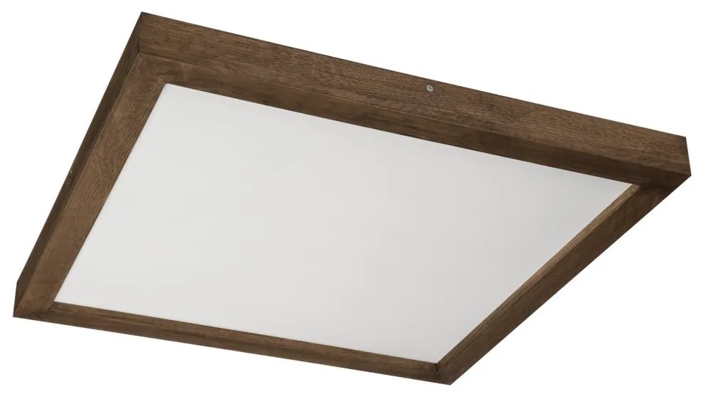 Brilagi-Ściemnialne oświetlenie LED WOODY FRAME LED/50W/230V dąb 60x60 cm IP44 + pilot