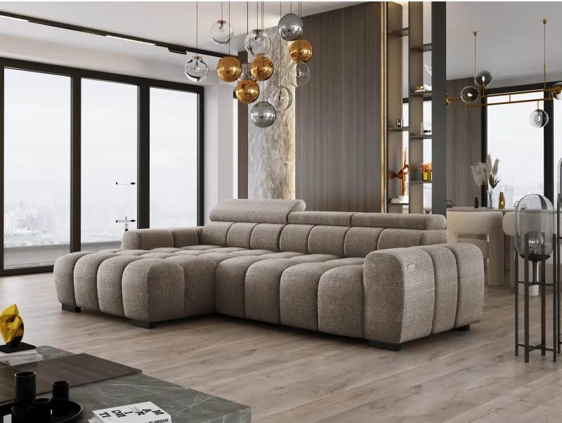 Narożnik BULL S MINI Lewostronny z Elektryczną Regulacją WERSAL