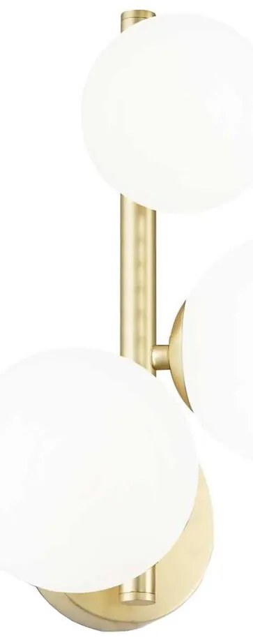 Ideal Lux - LED Kinkiet PERLAGE 3xG9/3W/230V złoty/biały