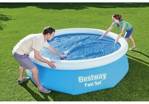 Bestway Płachta solarna na basen, śr. 305 cm