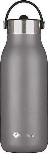 Butelka Termiczna 1 L Szara - Bottle'Up 2.0 - Nowoczesny Design - Doskonałe Uszczelnienie - Stal Nierdzewna - Praktyczna