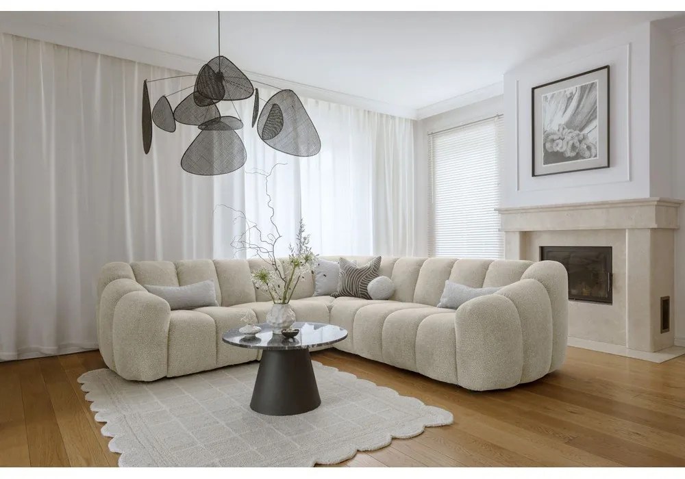 Beżowy narożnik Shell – Miuform