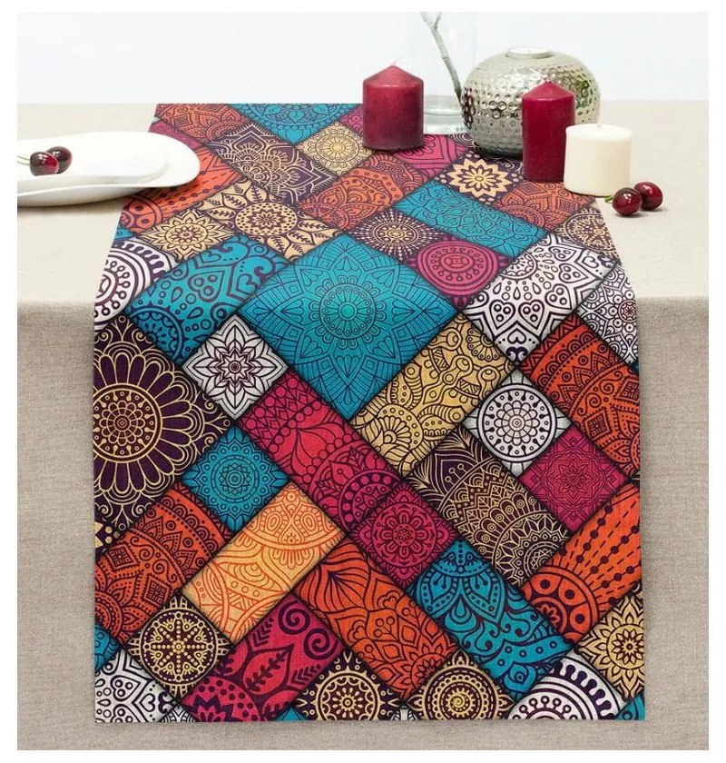 Bieżnik 40x130 cm Mandala Tiles – Mila Home