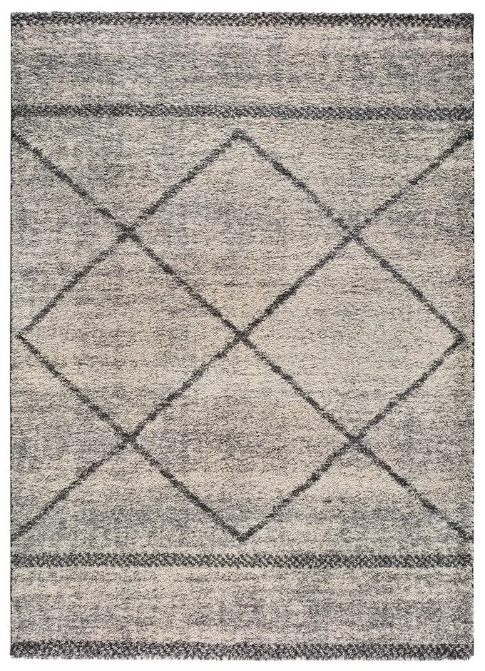 Szary dywan Universal Kasbah Gris, 160x230 cm