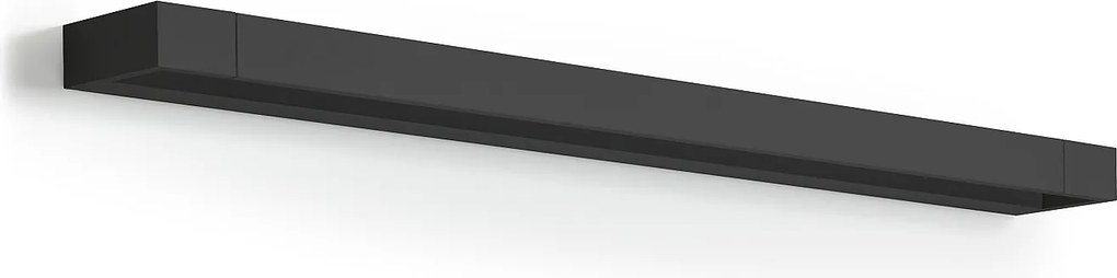 Nowoczesny kinkiet TILT - d?. 90 cm - 30W LED SMD - 3745 lm i 4K 270 stopni - aluminium i czarny - IP44