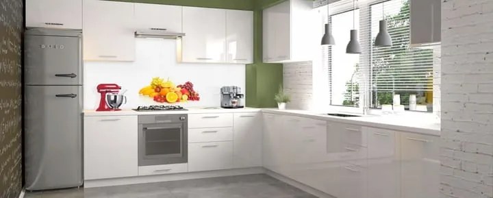 Kuchenna szafka modułowa dolna z szufladami Hettich BELLA D3S-80/82 biały połysk