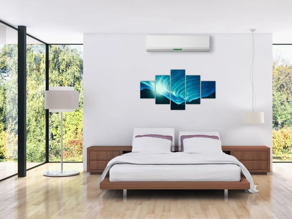 Obraz - Fala z chmur (125x70 cm)