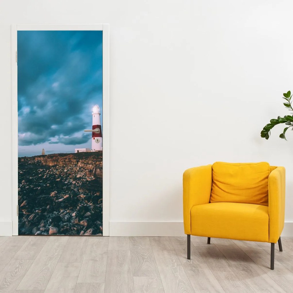 Fototapeta na drzwi - Latarnia morska (95x205cm)