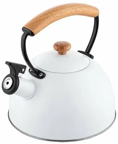 Florina Czajnik do herbaty ze stali nierdzewnej Natura Line 2,3 l, biały