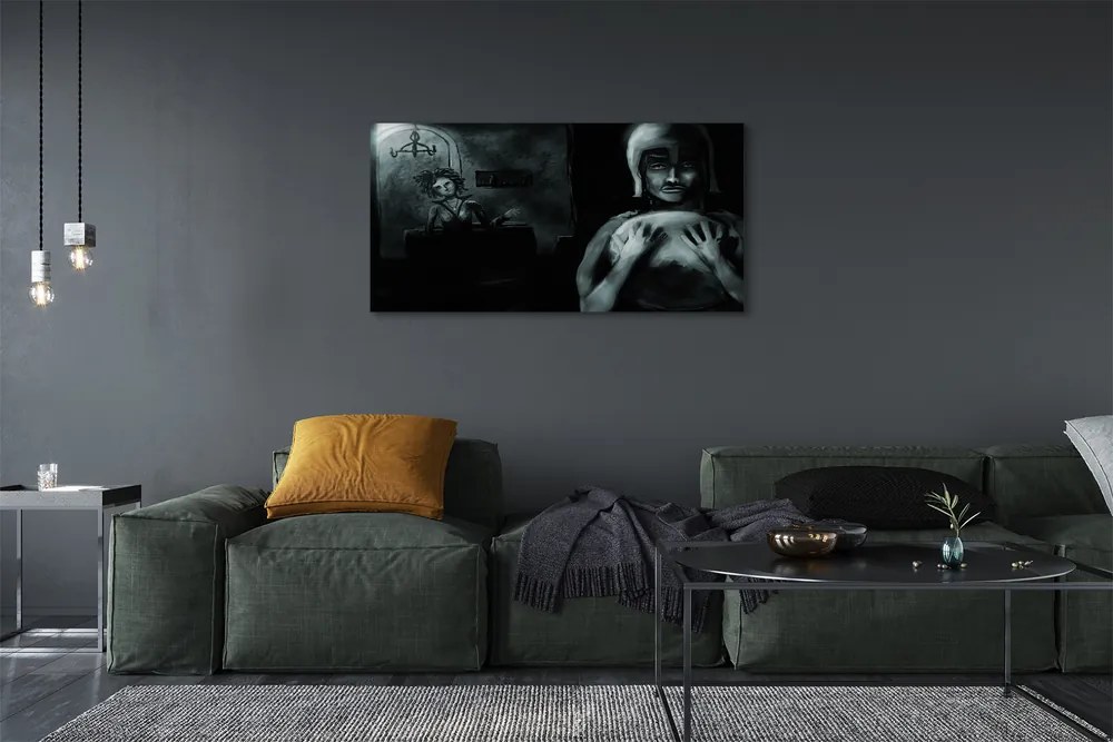 Obraz na płótnie Mroczne Postacie