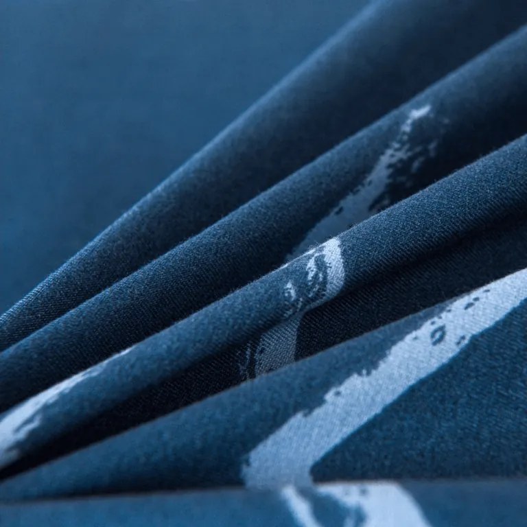 PrzytulneMieszkanie.pl PrzytulneMieszkanie.pl Pościel z mikroflanelu STARMISS ciemnoniebieska Rozmiar pościeli: 70 x 90 cm | 140 x 200 cm