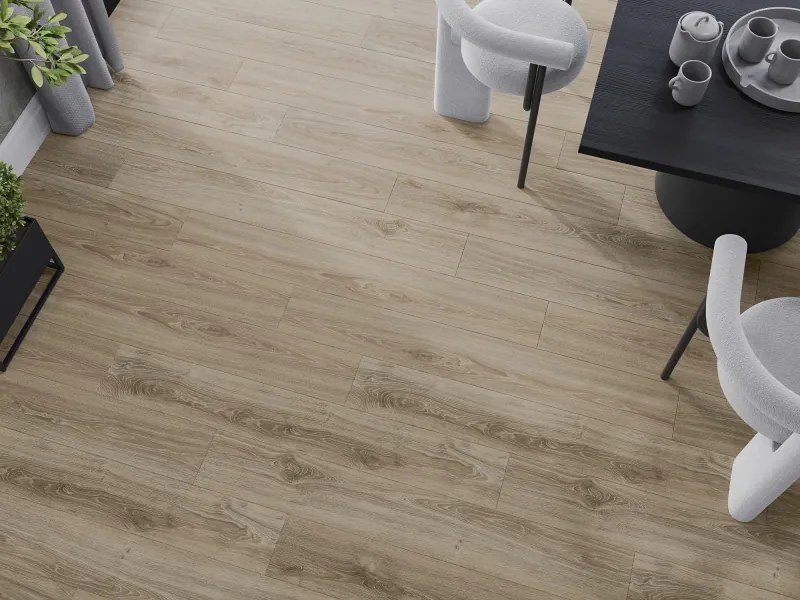 Mexen Fort Valley próbka paneli winylowych SPC 6,5 mm, podkład IXPE 1,5 mm, 4 V-Fuga, Dąb - F1046-S