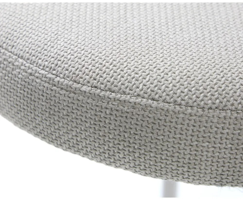 Kremowy metalowy stołek Pelican – Unique Furniture