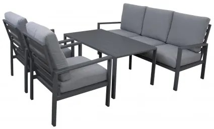 MORISS - zestaw ogrodowy aluminiowy - Towar nierozpakowany (N543)