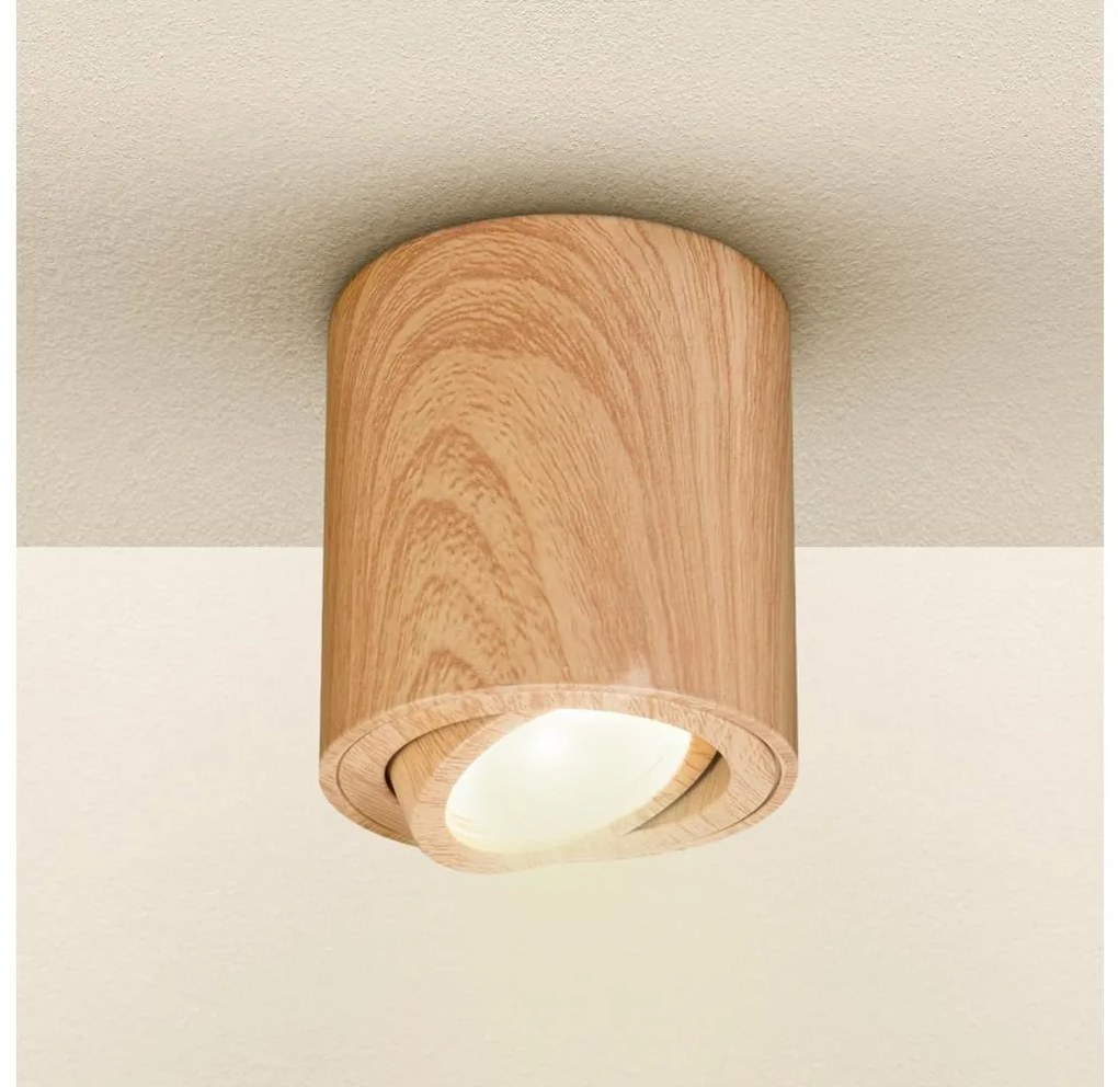 Brilagi - ściemnialna oprawa punktowa LED RGBW MIA 1xGU10/30W/230V 84x80 mm brązowa