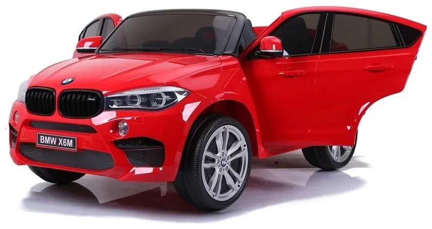 Auto na akumulator nowe bmw x6m czerwone