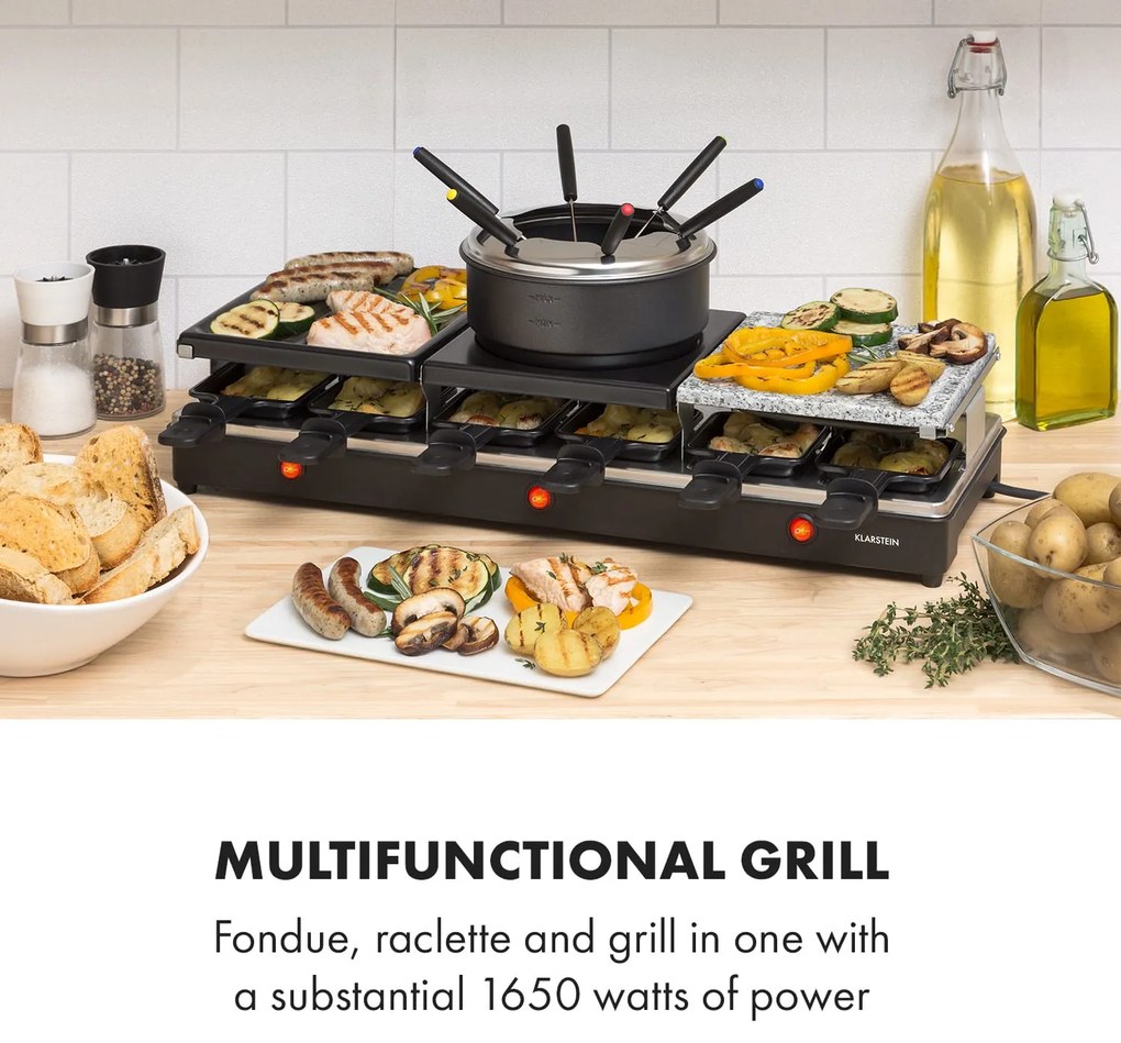 Klarstein Fonduelette XL Grill elektryczny