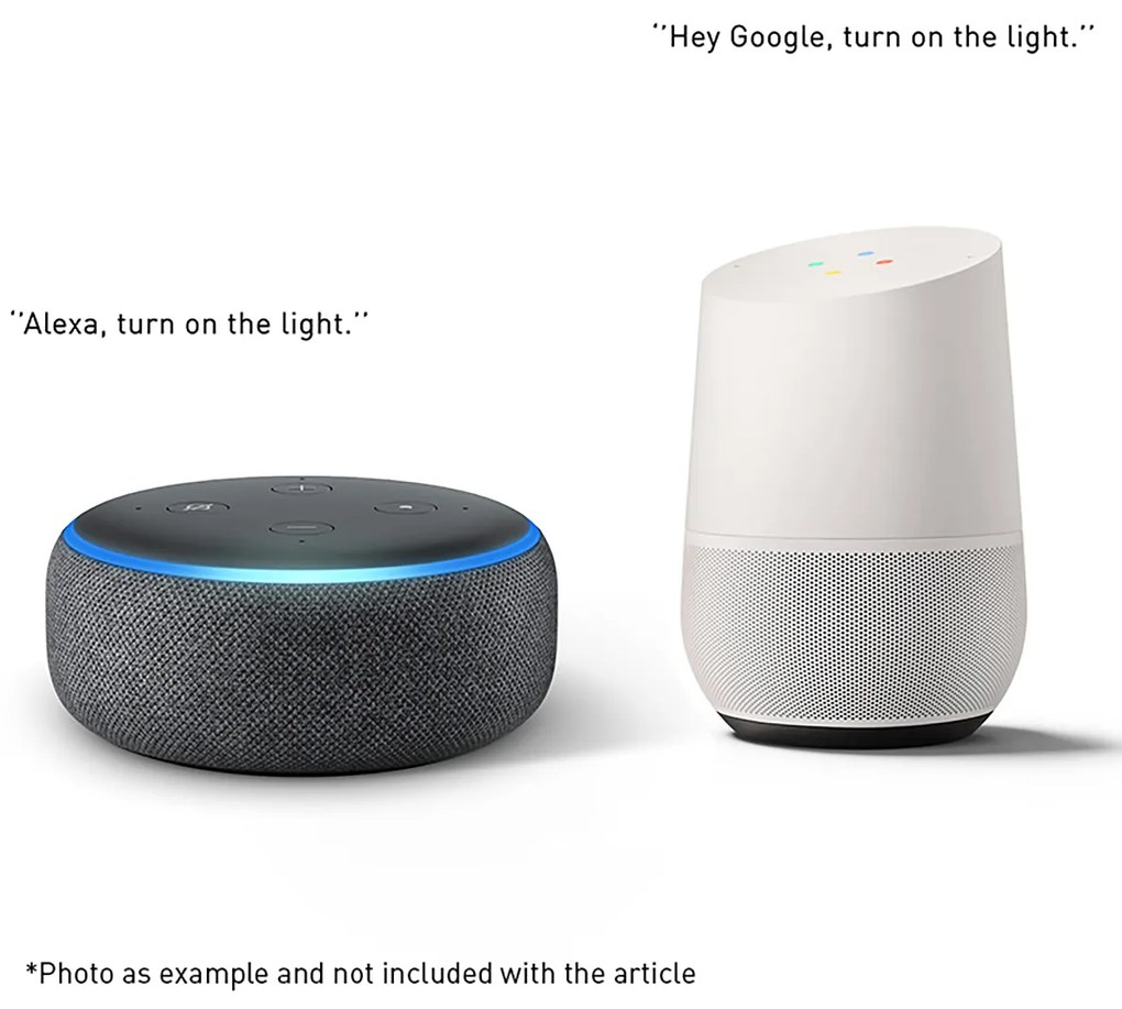 Inteligentna lampa ścienna ciemnobrązowa 9,7 cm z WiFi G9 - Transfer Groove