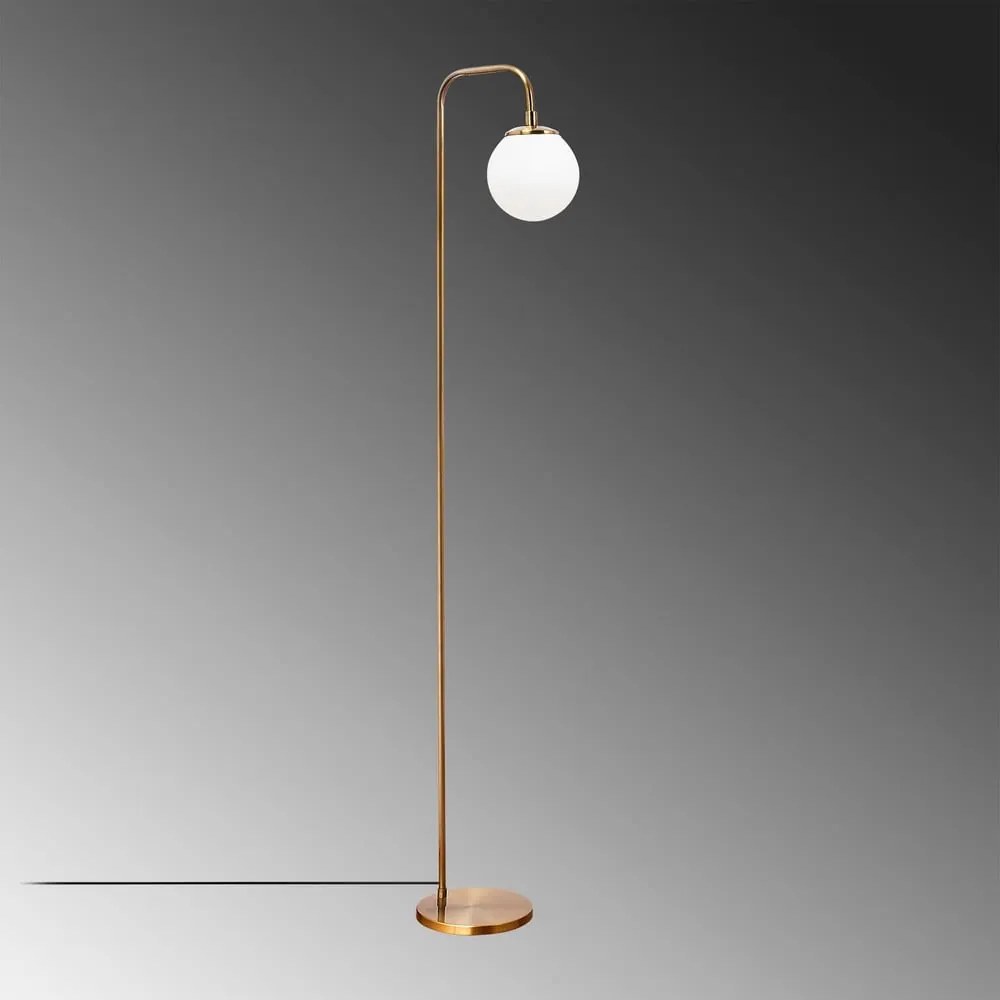 Lampa stojąca ze szklanym kloszem (wysokość 27 cm) Viran – Opviq lights