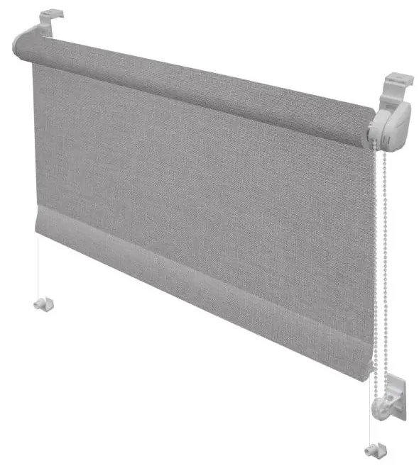 Jasnoszara roleta 42,5x150 cm Mini Faro – Gardinia