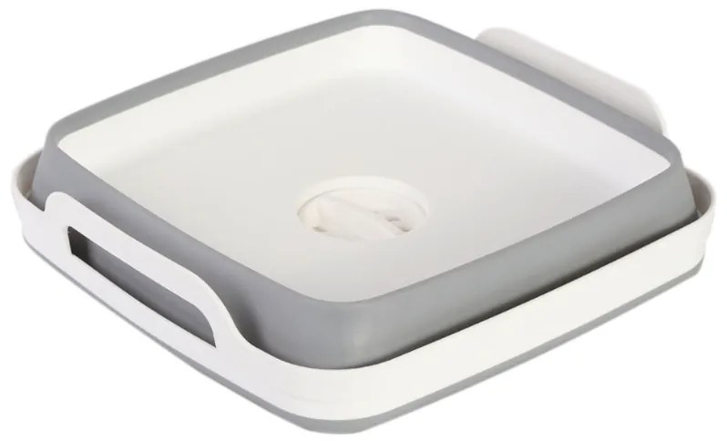 4Home Składana umywalka silikonowa Clean z odpływem