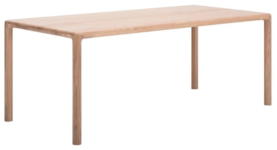 Stół z litego drewna dębowego 90x200 cm Derven – Gazzda