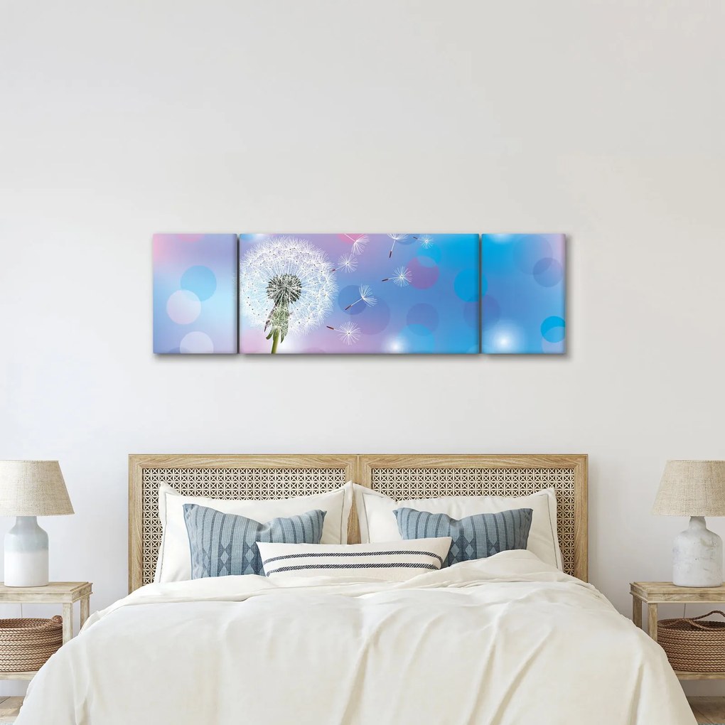 Obraz - Dmuchawiec na wietrze (170x50 cm)