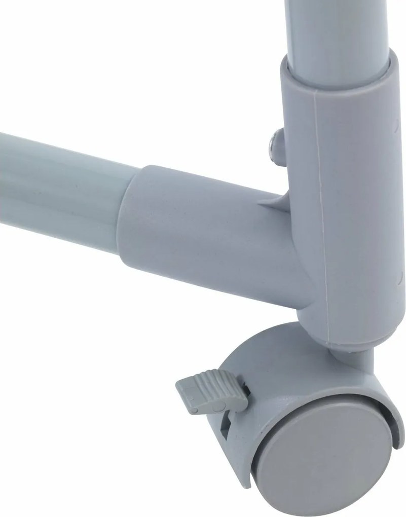 Wenko Regulowany metalowy stojak na kółkach