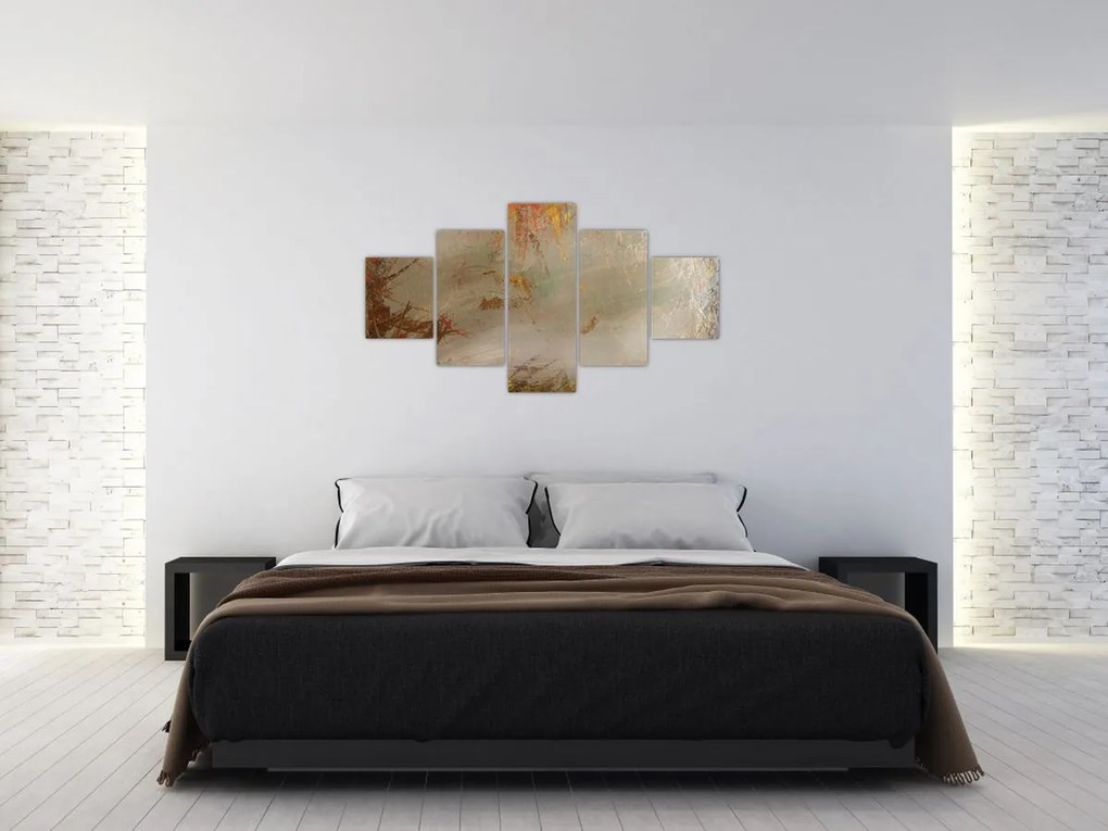 Obraz - Teksturowana abstrakcja (125x70 cm)