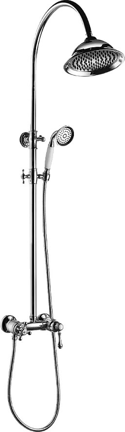 Leeds kolumna prysznicowa mechaniczna chromowana - Essebagno