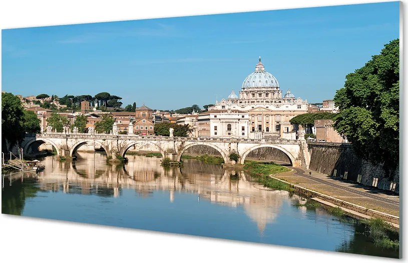 Panel Szklany Zabytkowe Mosty Rzymu
