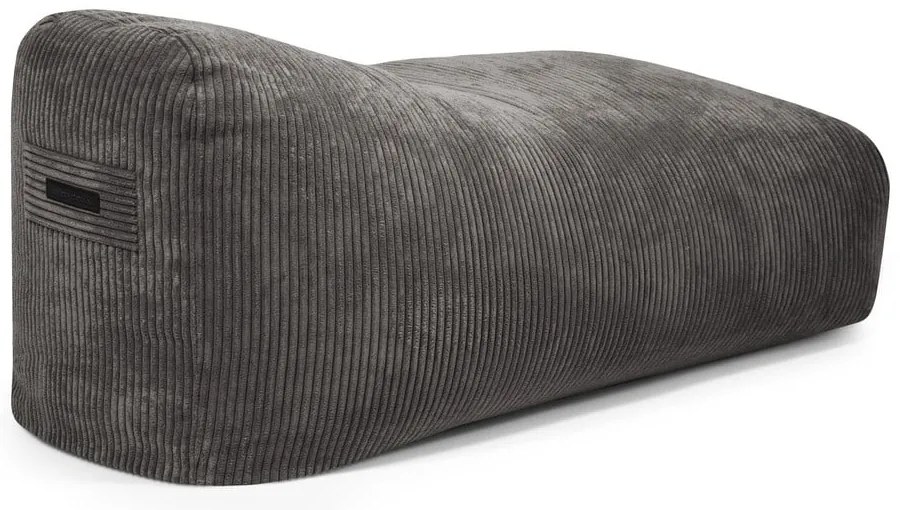 Brązowy sztruksowy worek do siedzenia Snug 130 – SLOWDOWN