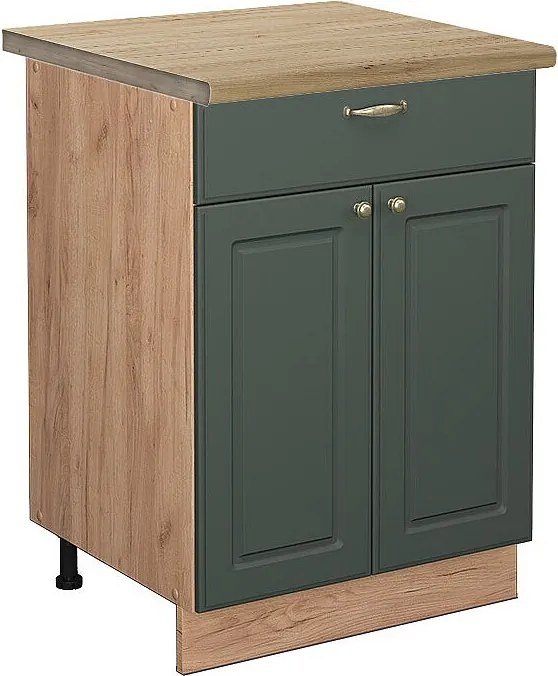 Szafka dolna do kuchni green gold country 60x60x82 fame-line
