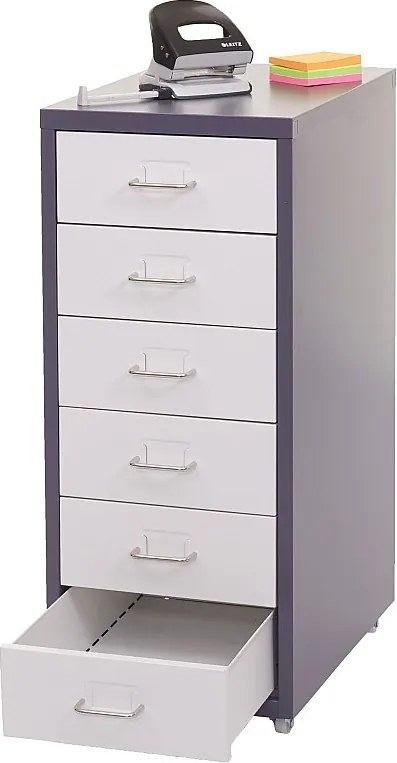 Podstawa mobilna Preston T851,  ciemnoszary biały